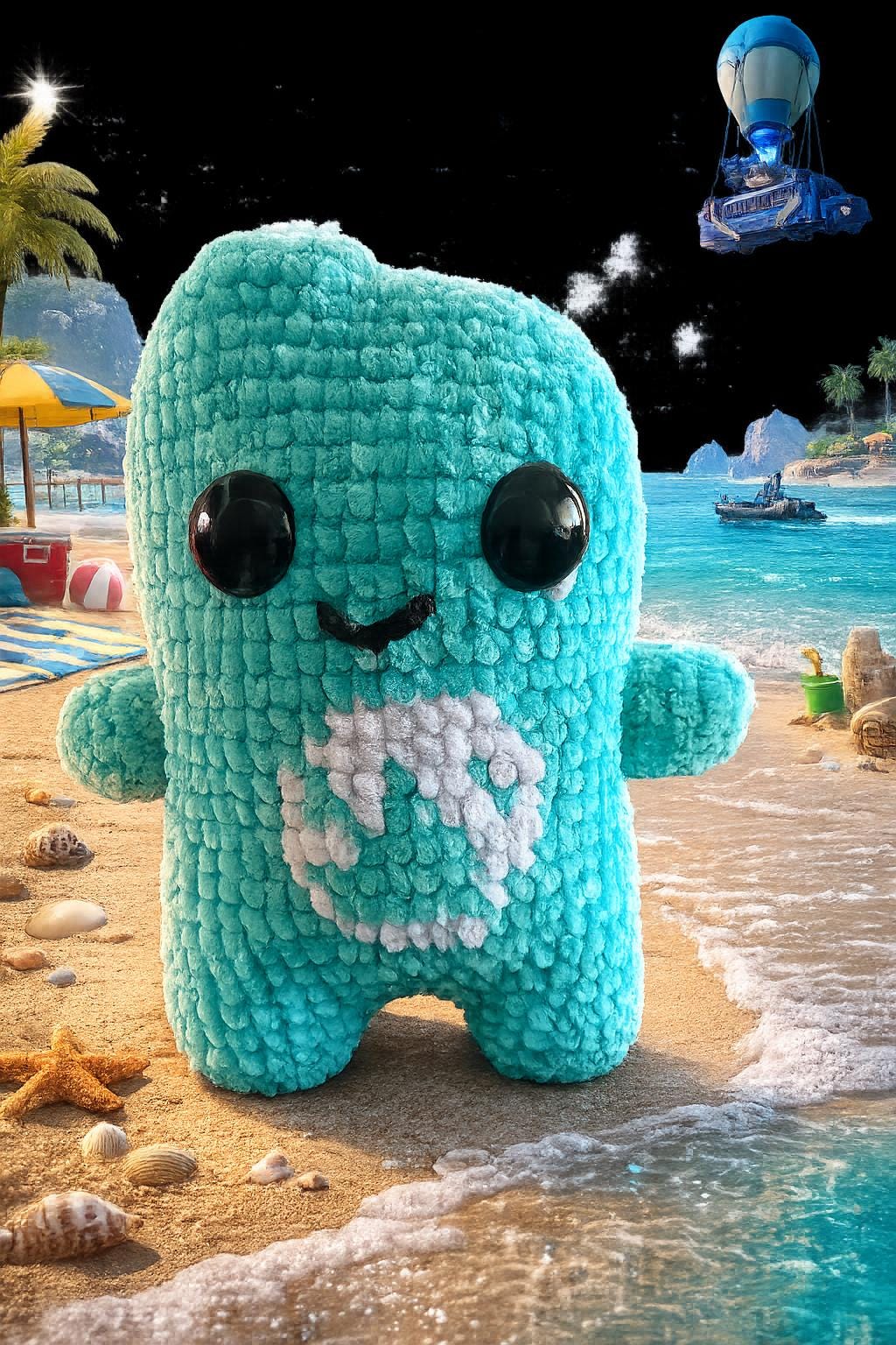 Fornite Sprite Plush - Etsy