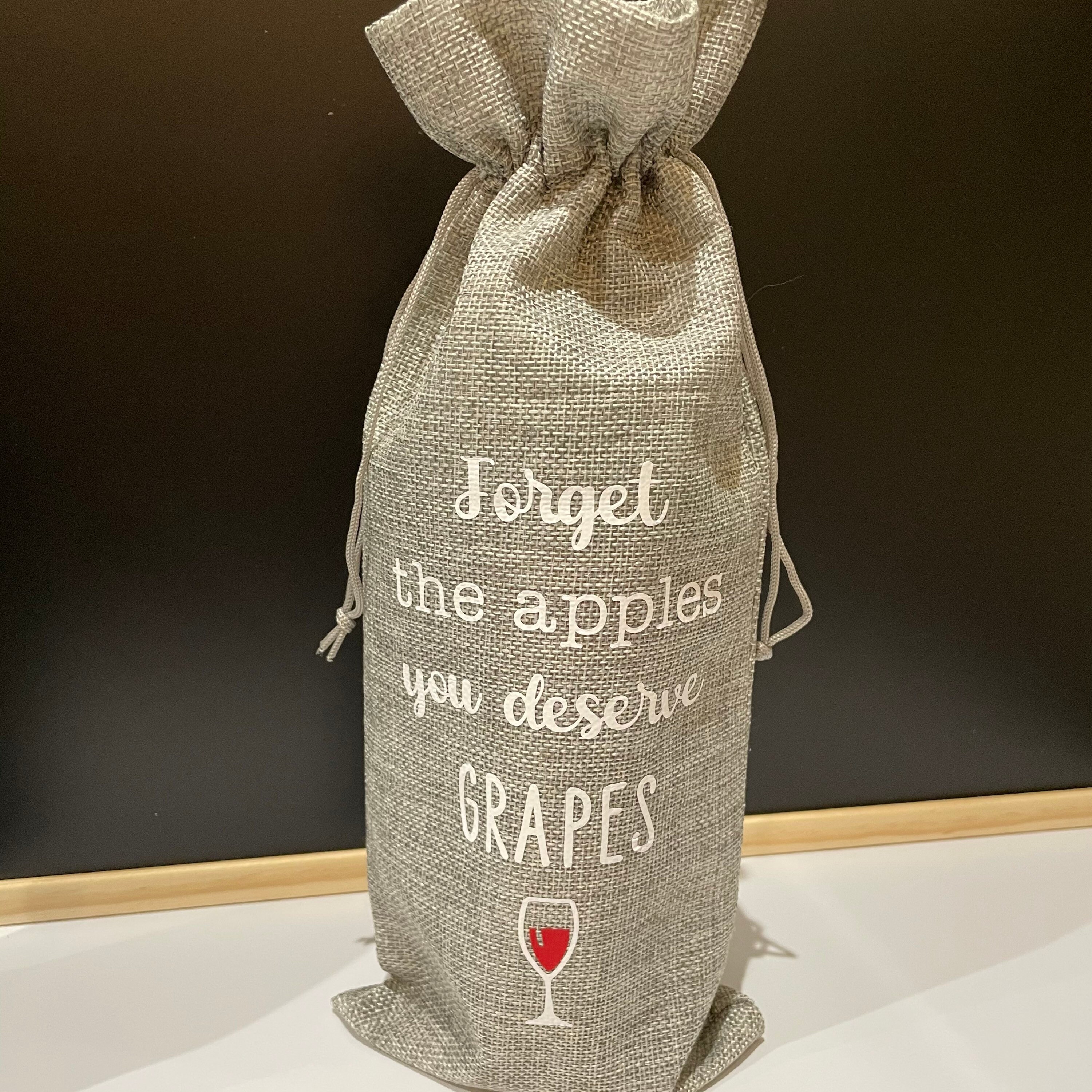 Teacher Wine Bottle Bags Thank you Gift Etsy