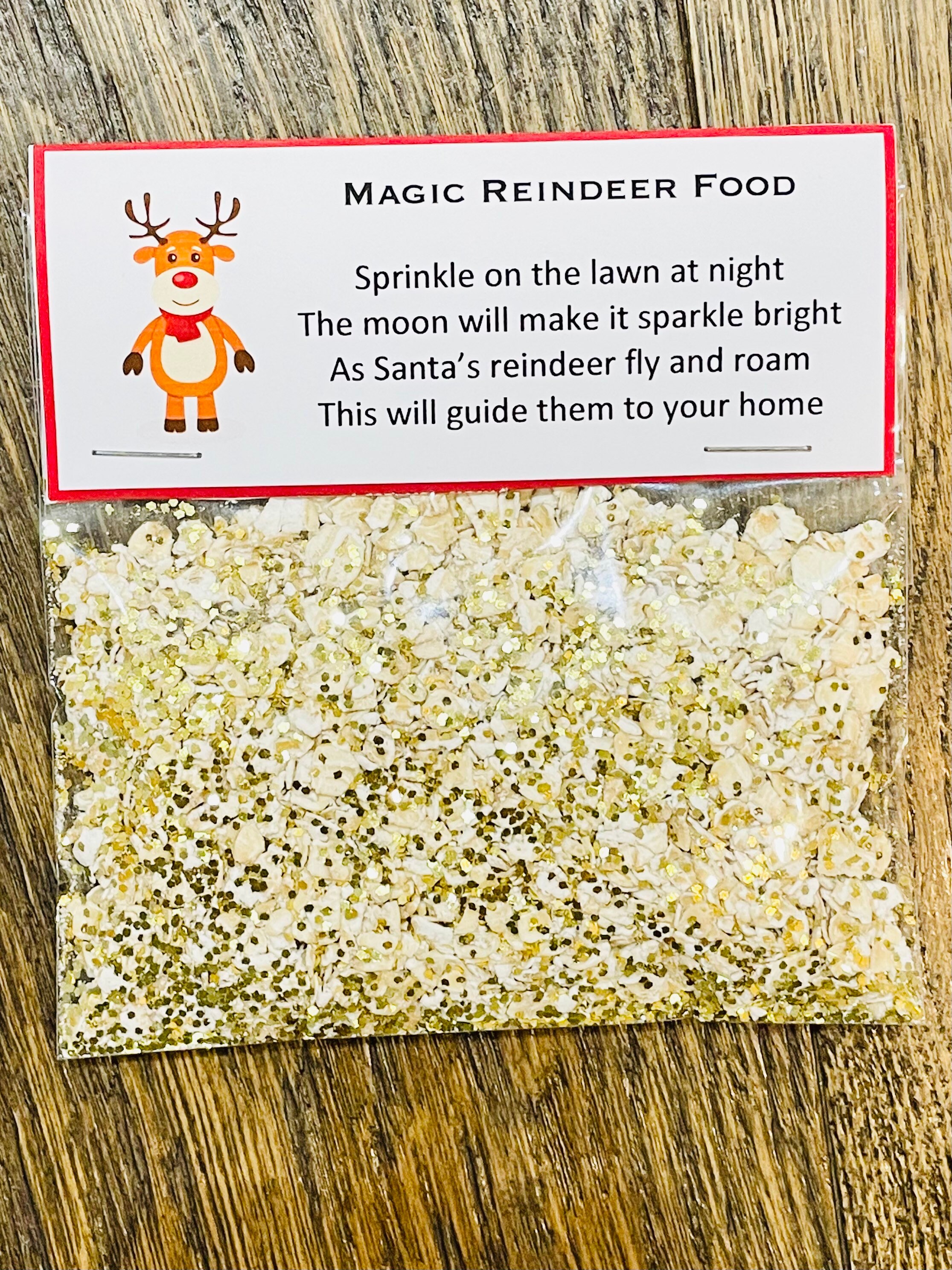 Magic Reindeer Food Christmas Eve Box Childrens Gift - Etsy UK