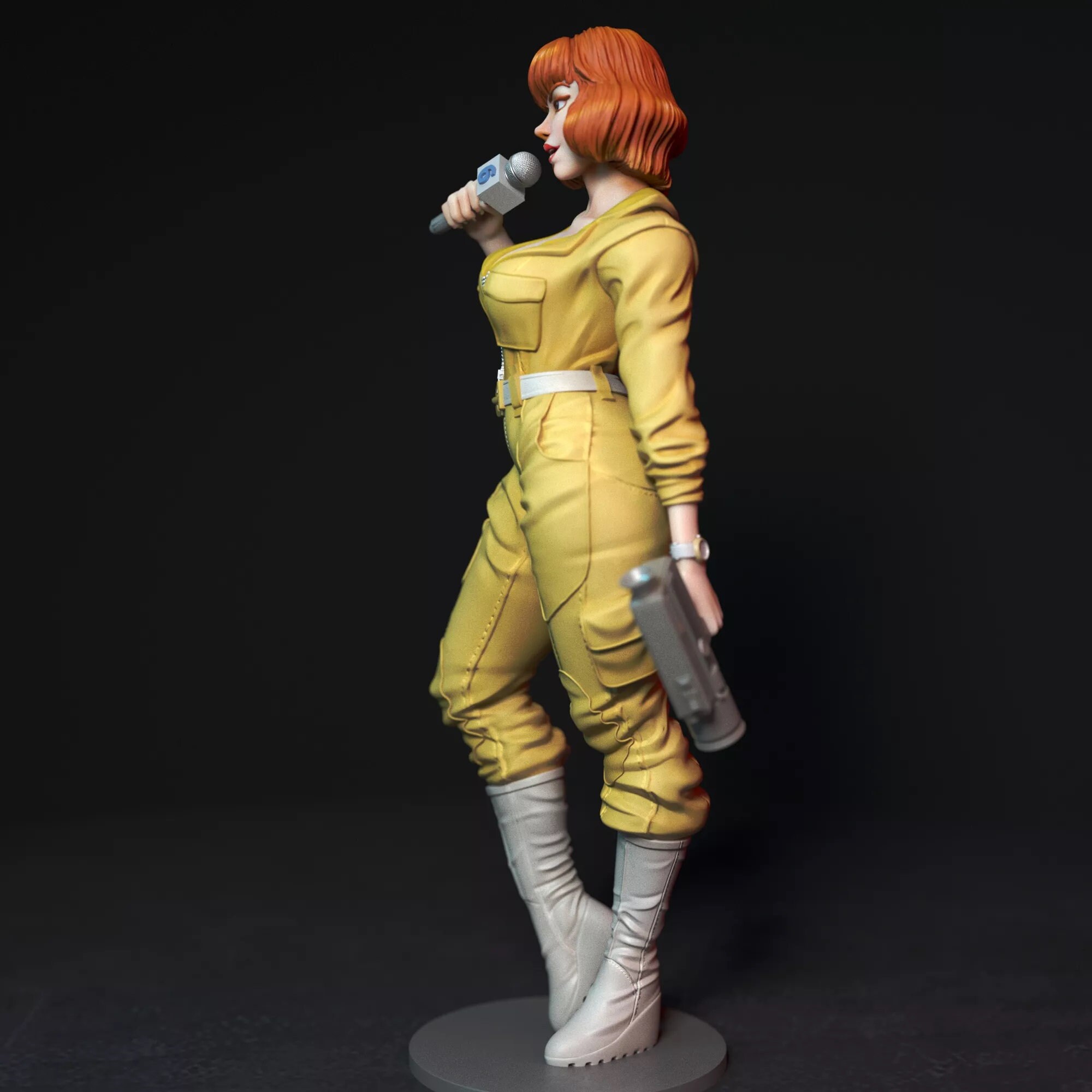 April O'Neil TMNT NSFW Naked April O'Neil Naughty | Etsy