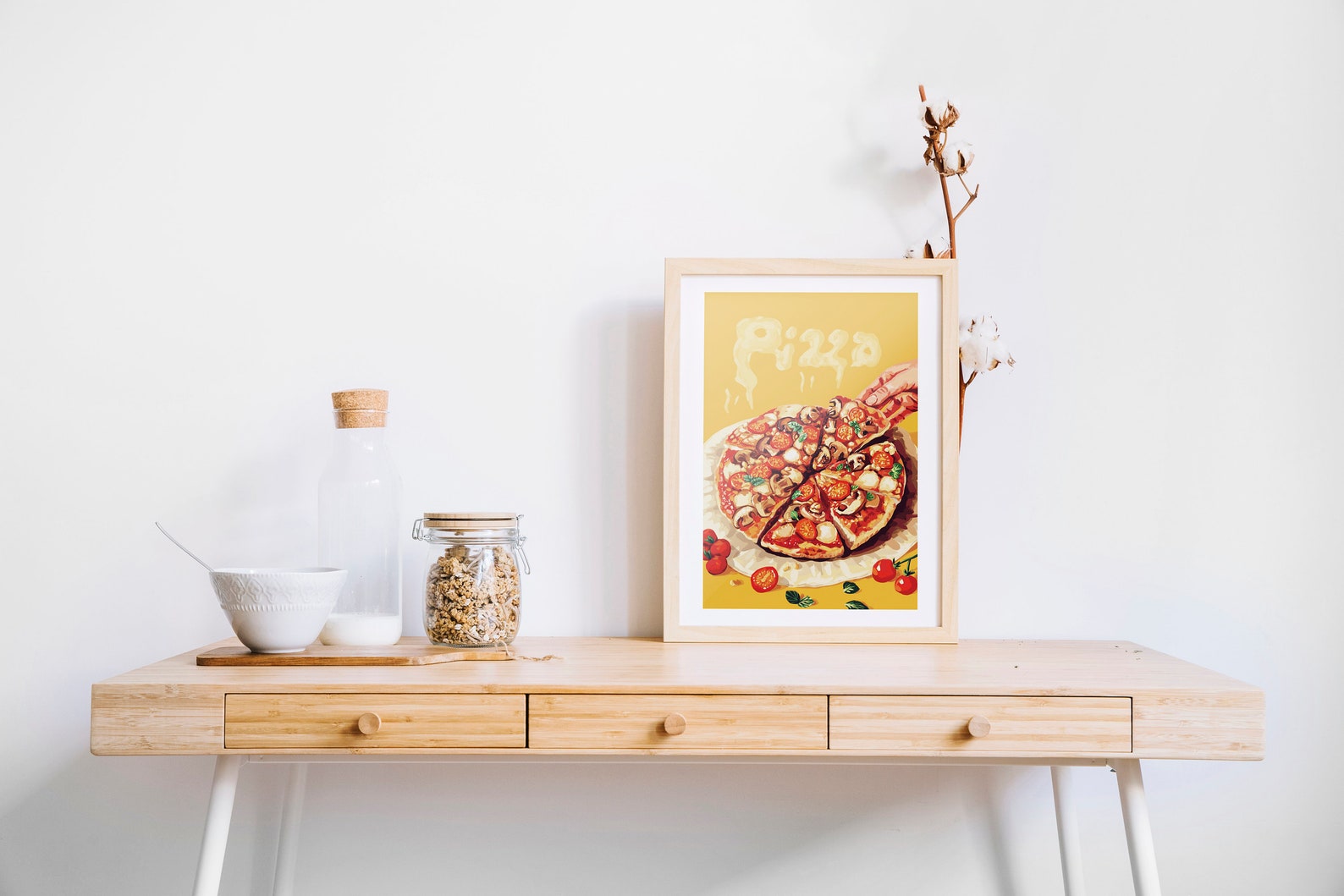 Restaurant Wall Art Decor Set of 3 Digital Wall Art Prints Etsy