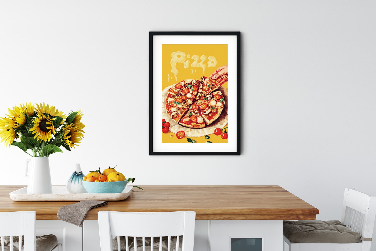 Restaurant Wall Art Decor Set of 3 Digital Wall Art Prints | Etsy