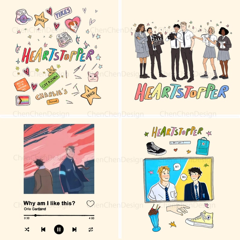 Heartstopper Leaves Printable Customize and Print