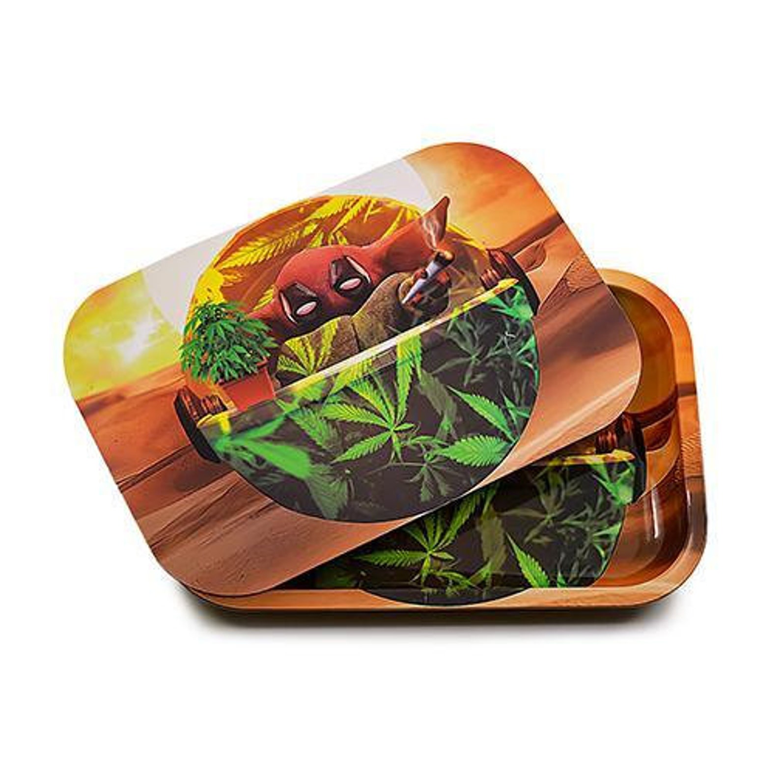Metal Rolling Tray w/ Lid Baby Pool 9 x Etsy