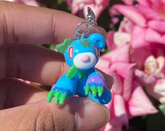 Gloomy Bear Charm Etsy