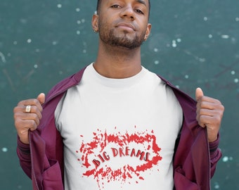 Big Dreams Red Organic Unisex Classic T-Shirt