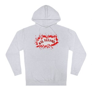 Big Dreams Red-Unisex Hooded Sweatshirt