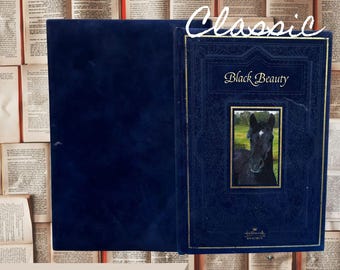 Black Beauty by Anna Sewell, Hallmark Gifts, Horses, Equestrian, Stallion, Ponies, Rider, Books, Reading, Classics, Literature