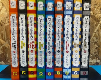 You Choose Individual Books Diary of a Wimpy Kid by jeff Kinney 9-17, Middle Chapters, Good Condition, Comic, Juvenile,