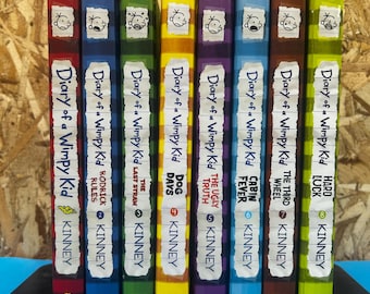 You Choose Individual Books Diary of a Wimpy Kid by jeff Kinney 1-8, Middle Chapters, Good Condition, Comic, Juvenile,