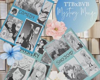 TTBxBVB Mystery Manga, Blind Date, Anime, Bookish, Graphic Novels, Comic, My Hero Academia, Attack on Titan, Shojo, Shonen, Fiction, Fantasy