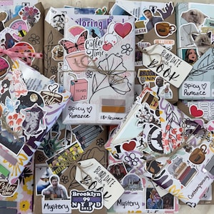 Blind Date with a Book, Stickers, Note Pads, Journals, Reading, Bookish, Romance, Fantasy, Mystery, Fiction, Thriller, Horror, Sci-Fi, YA