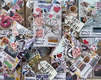 Blind Date with a Book, Stickers, Note Pads, Journals, Reading, Bookish, Romance, Fantasy, Mystery, Fiction, Thriller, Horror, Sci-Fi, YA