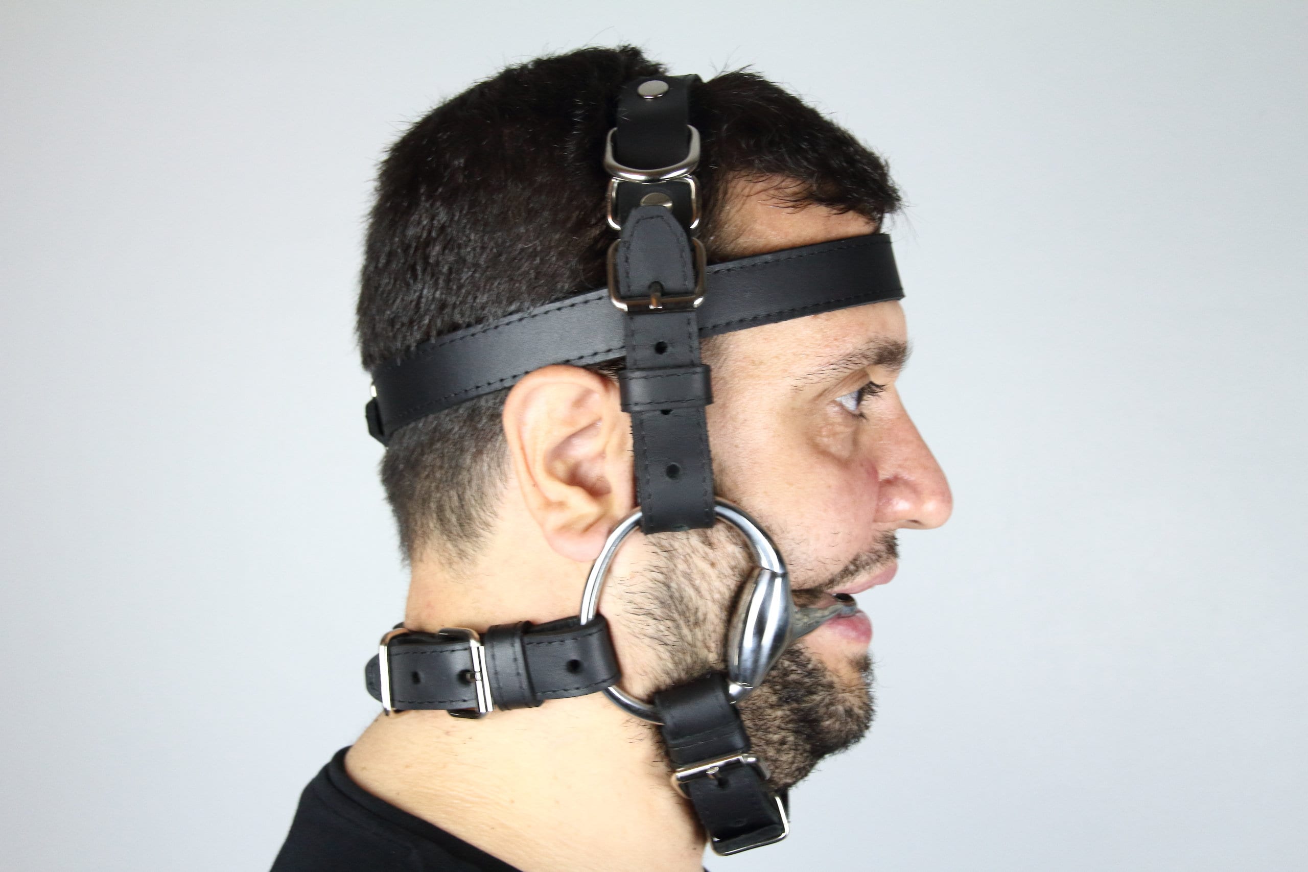 Pony Play Adjustable BitHead Harness Big GagEtsy Pony Play Adjustable BitHead Harness Big GagEtsy