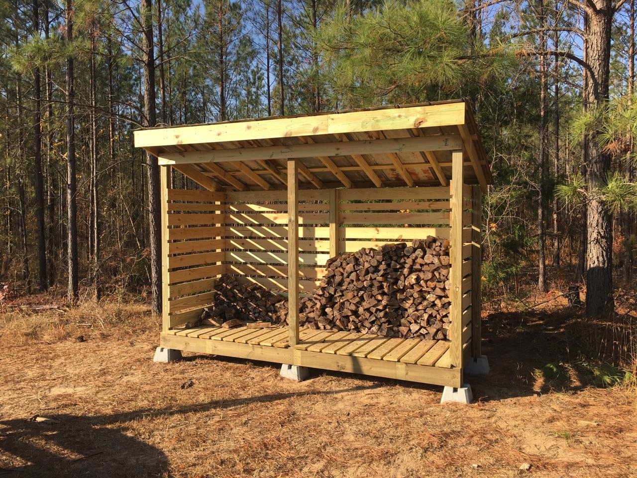8x16 Firewood Shed Plans 5 Cord Wood Shed DIY Build Etsy Canada