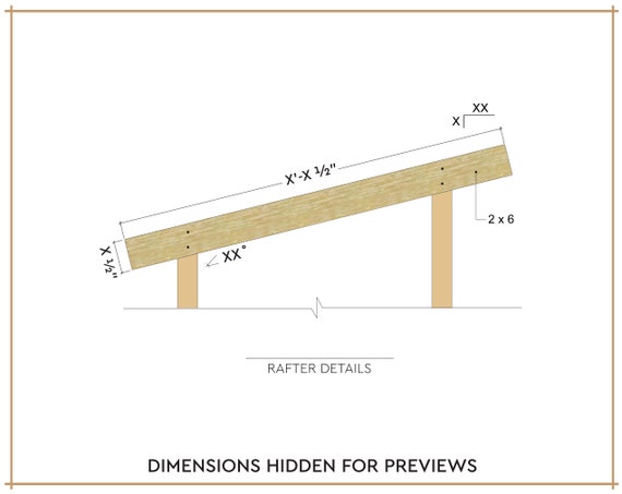 4x10 Firewood Shed Plans 1 Cord Wood Shed DIY Build Etsy
