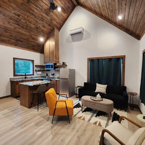 20' x 26' Adirondack Cabin w/ Loft Bedroom Architectural Plans - Custom 650SF Modern Cabin Blueprint image 18