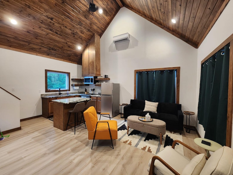 20' x 26' Adirondack Cabin w/ Loft Bedroom Architectural Plans - Custom 650SF Modern Cabin Blueprint image 18