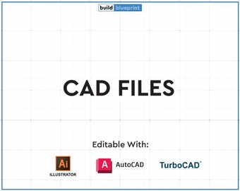 Cabin Editable CAD Files - Add-on (Please Contact Me First)