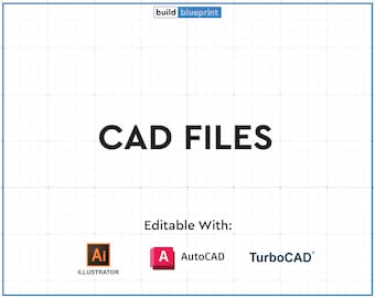 Cabin Editable CAD Files - Add-on (Please Contact Me First)