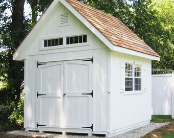 12x10 Garden Shed Plans and Build Guide | DIY Woodworking Instructions