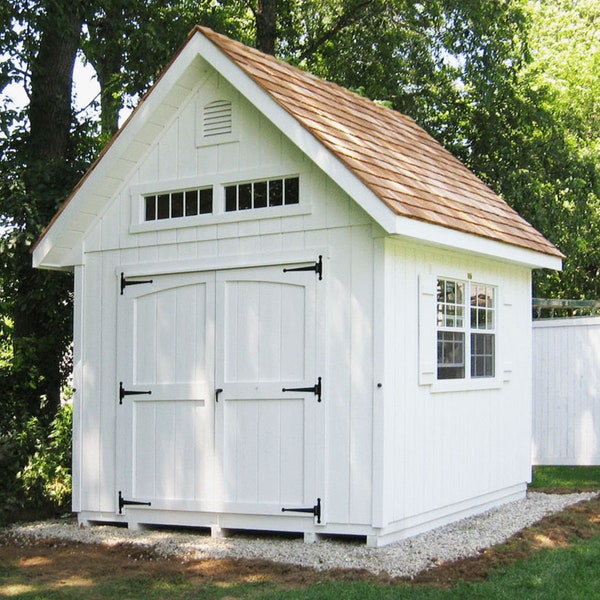 12x10 Garden Shed Plans and Build Guide | DIY Woodworking Instructions