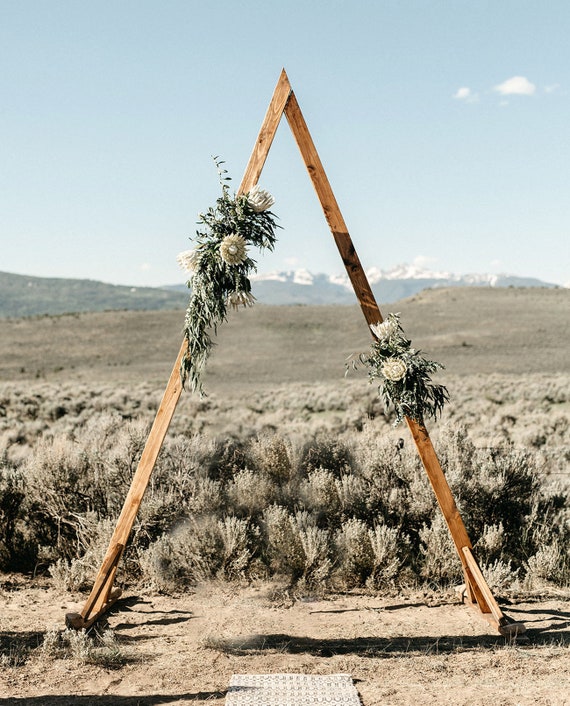 Triangle wedding arch deals