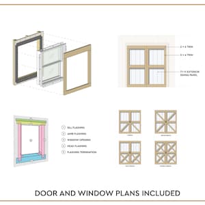 12x10 Garden Shed Plans and Build Guide DIY Woodworking Instructions image 7