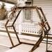 Portable Hexagon Wedding Arbor DIY Plans PDF - Collapsible Arch Build Instructions 
