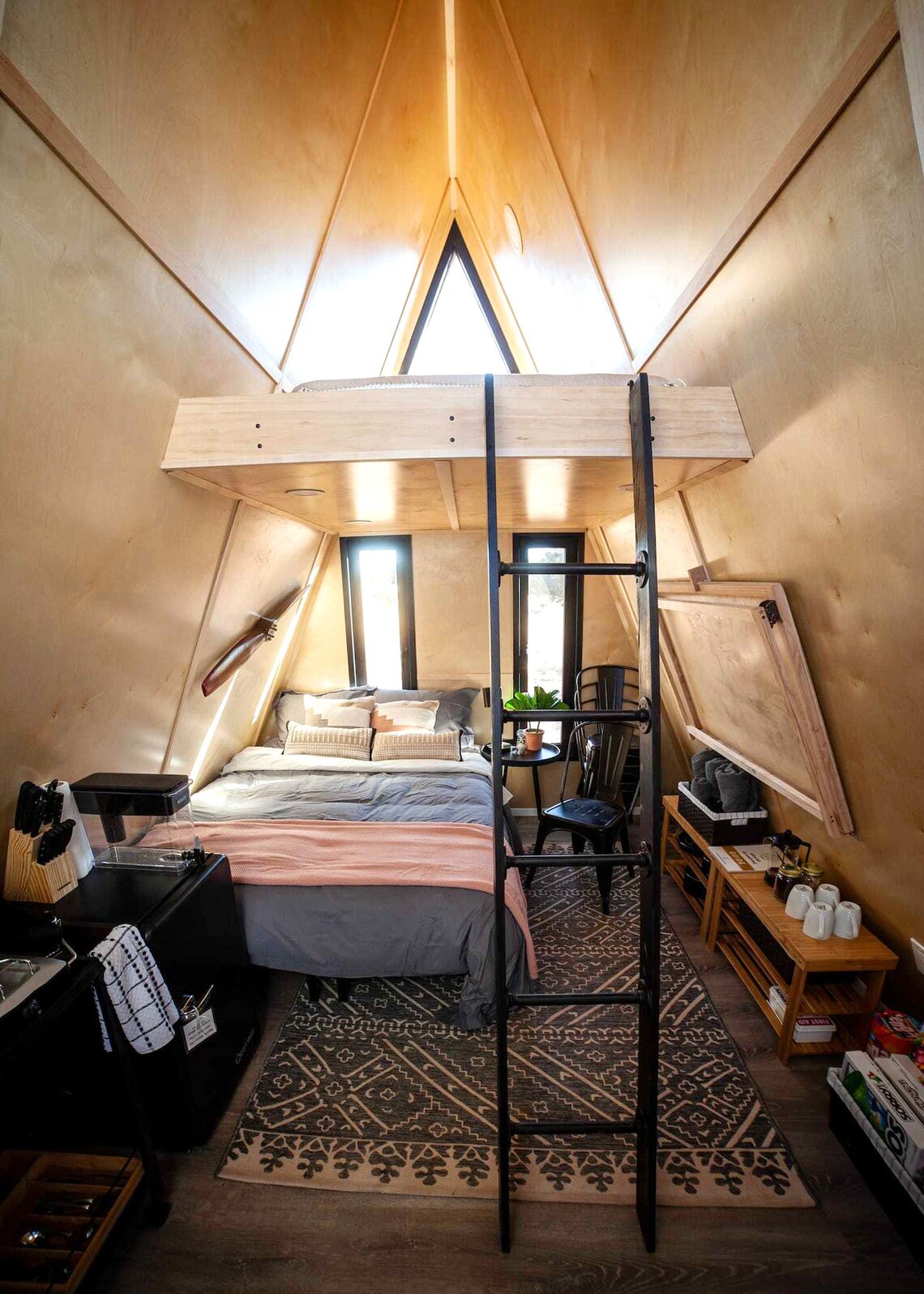 Tiny AFrame Cabin DIY Plans 12' x 18' Tiny Home Etsy