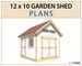 12x10 Garden Shed Plans and Build Guide | DIY Woodworking Instructions 