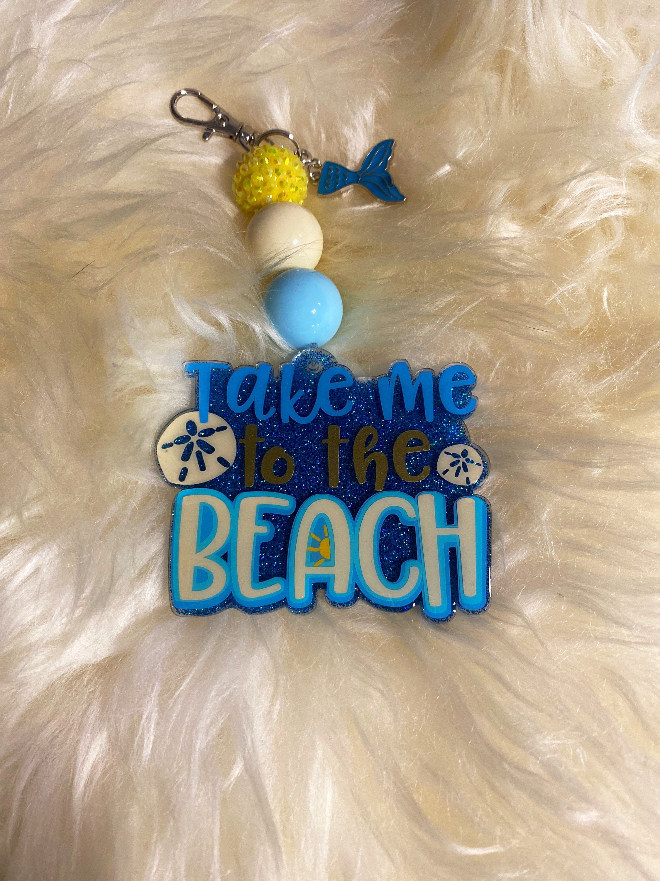 Beach keychain Etsy