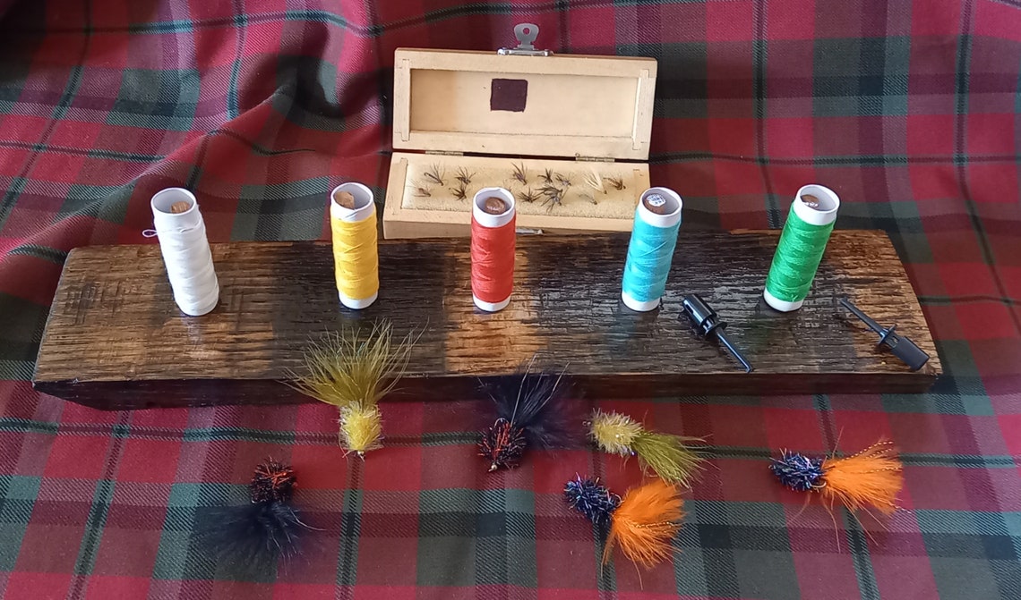 Fly Fishing tying Thread Spool Holders Made From Part of a Etsy