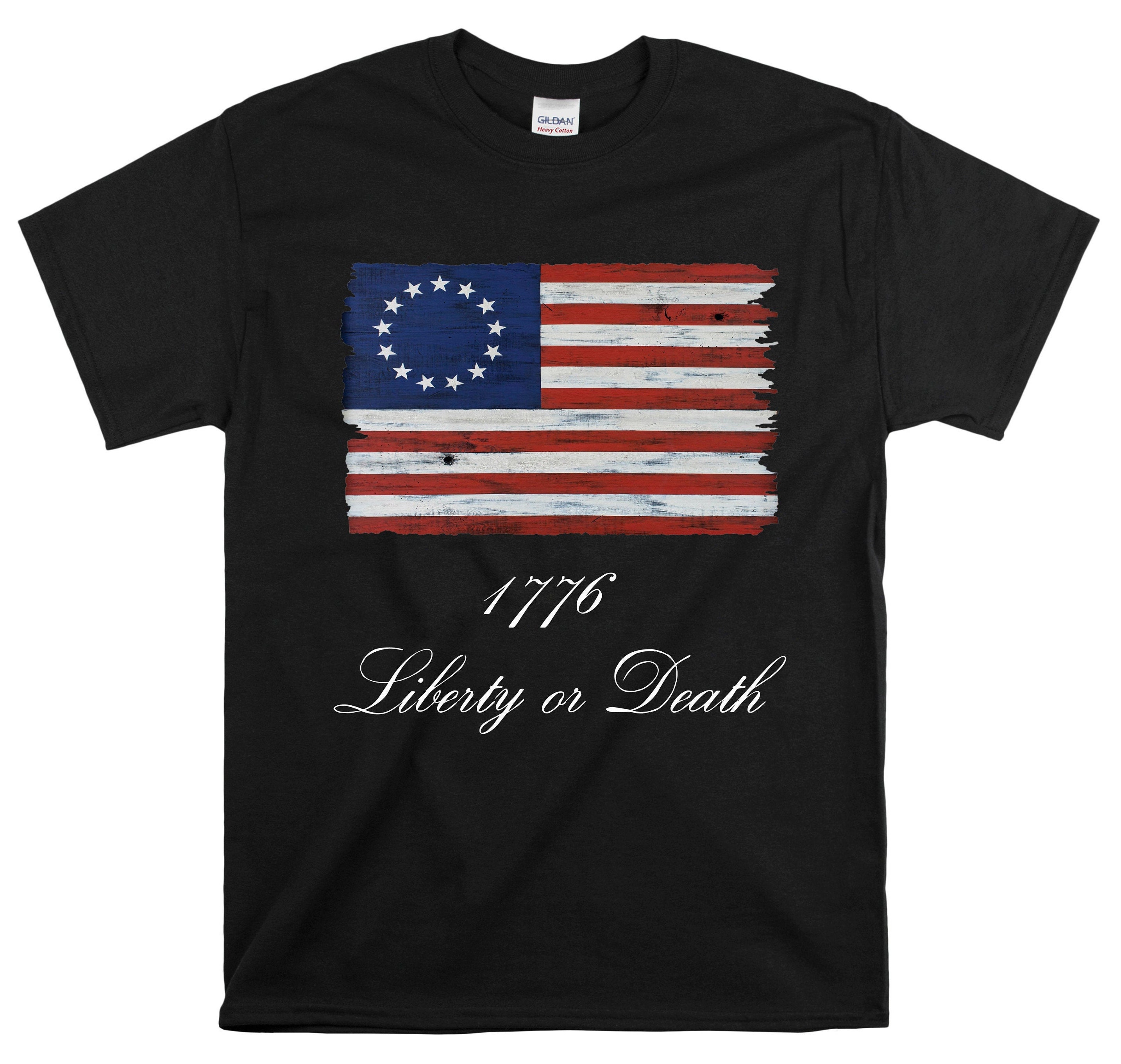 BETSY ROSS Flag/t-shirt/ 1776/philip Marc/sons of Etsy
