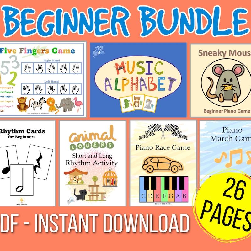 Piano Games - Etsy