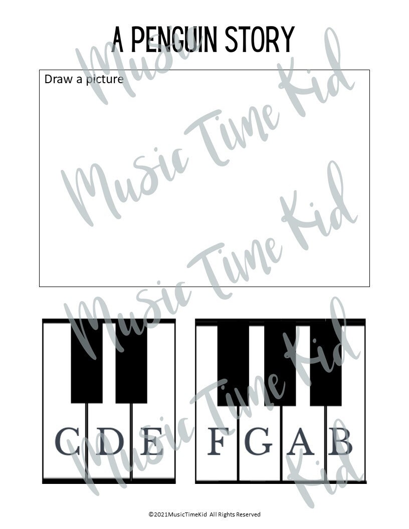 Fun & Engaging Preschool Worksheets for Composing in Beginner Piano ...