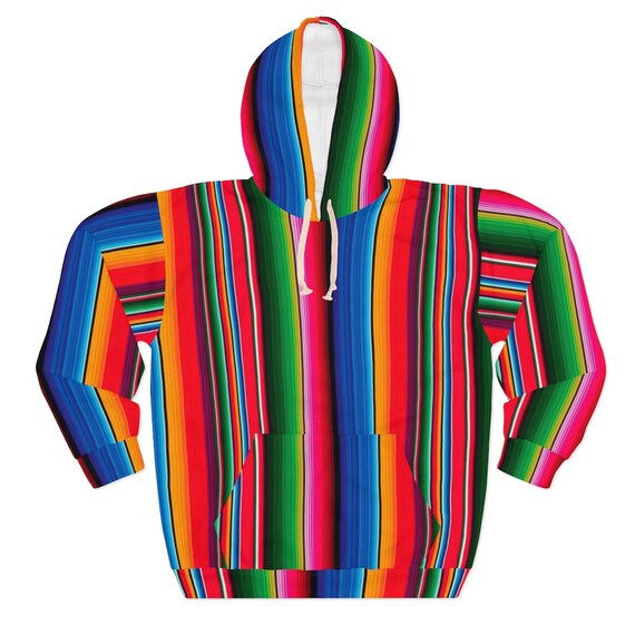 serape pullover hoodie