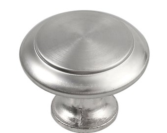 10Pcs Cabinet Knobs Stainless Steel Bedroom Kitchen Drawer Cupboard Handle Pulls