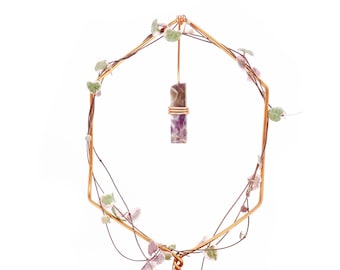 Hexagon & Crystal Trellis | Plant Trellis