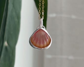 Mini Hawaiian Sunrise Shell Pendant
