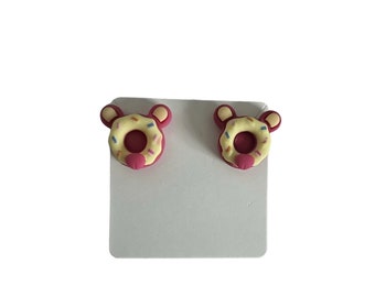 Character stud earrings