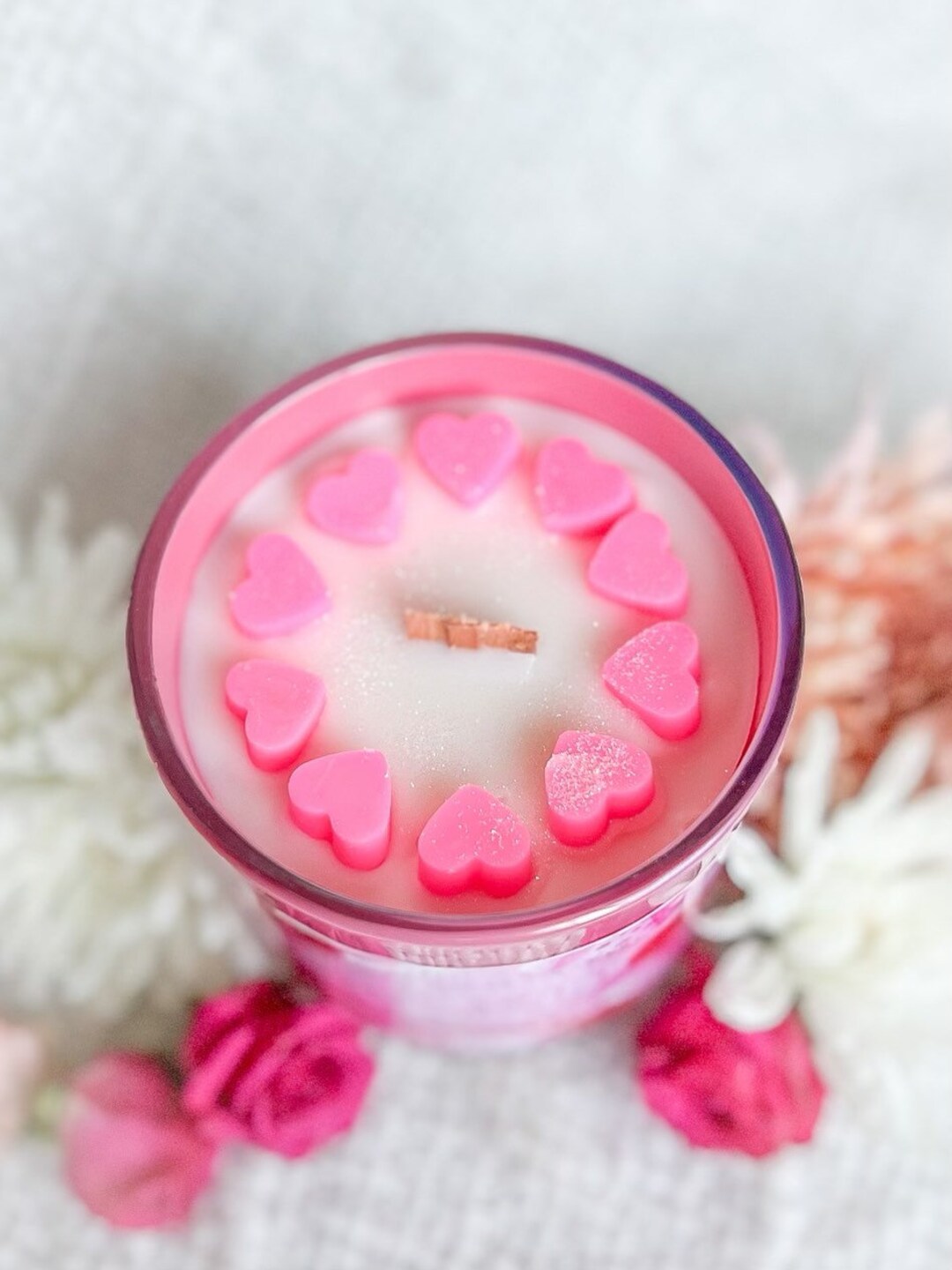 You Melt My Heart Candle,valentines Day Candle,heart Shaped Candle for