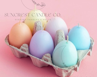 Easter egg candle set | egg shaped candle| Easter decor | Easter gift, Soy wax, Scented, Organic, Unique Gift, Wedding Gift, Home Decor