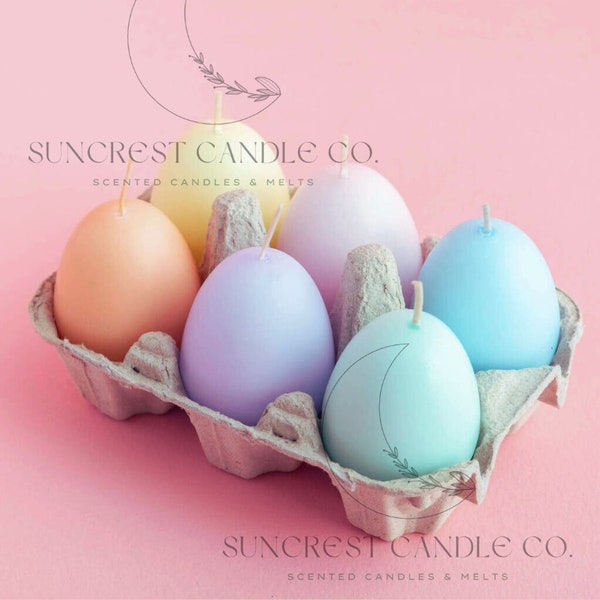 Easter egg candle set | egg shaped candle| Easter decor | Easter gift, Soy wax, Scented, Organic, Unique Gift, Wedding Gift, Home Decor