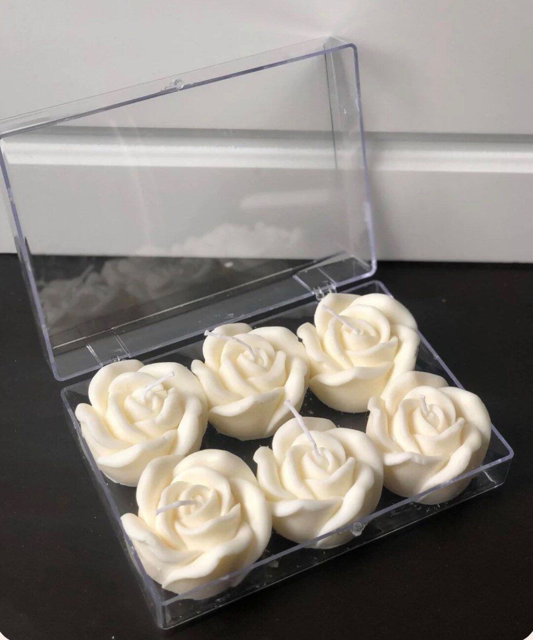 Rose Shape Candle Set , Valentines Day Candle, Unique Gift, Rose Shaped Candle, Engagement