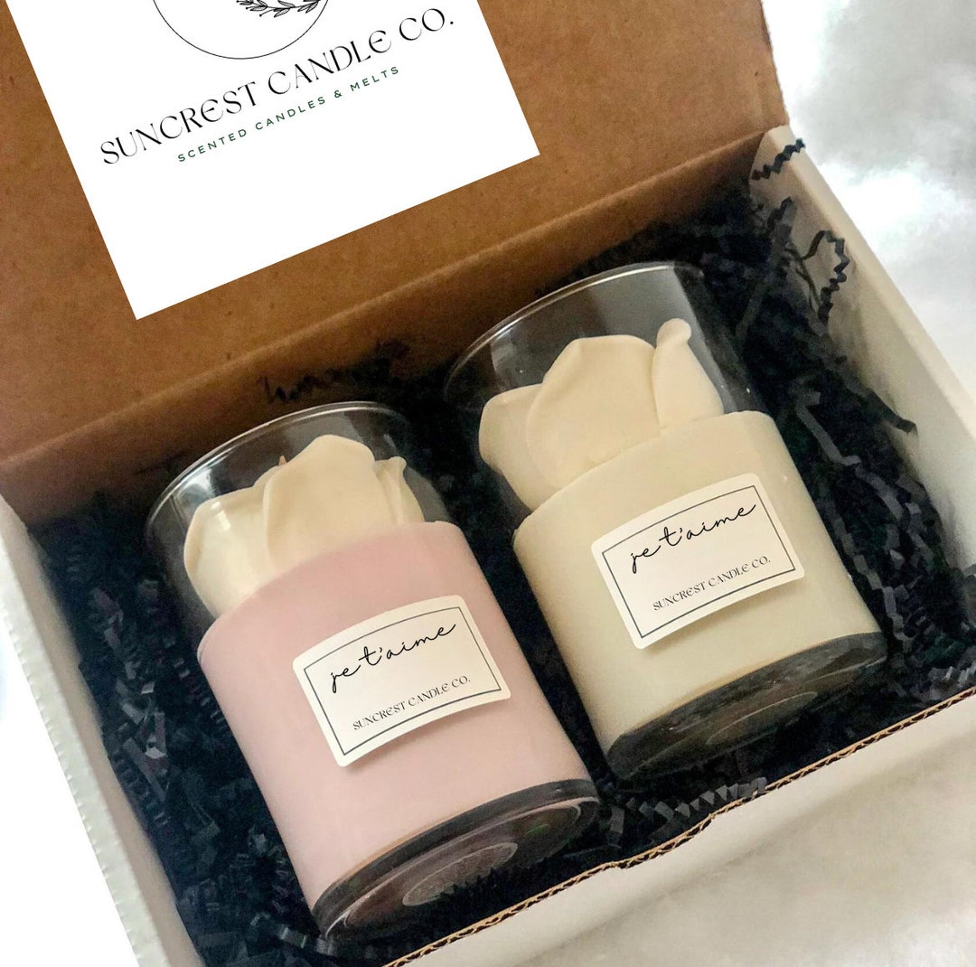 Dozen Roses Candle Set, Rose Candle, Flower Shape Candle, Love Candle ...