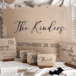 Wedding Welcome Sign Bundle  | Wedding Decor