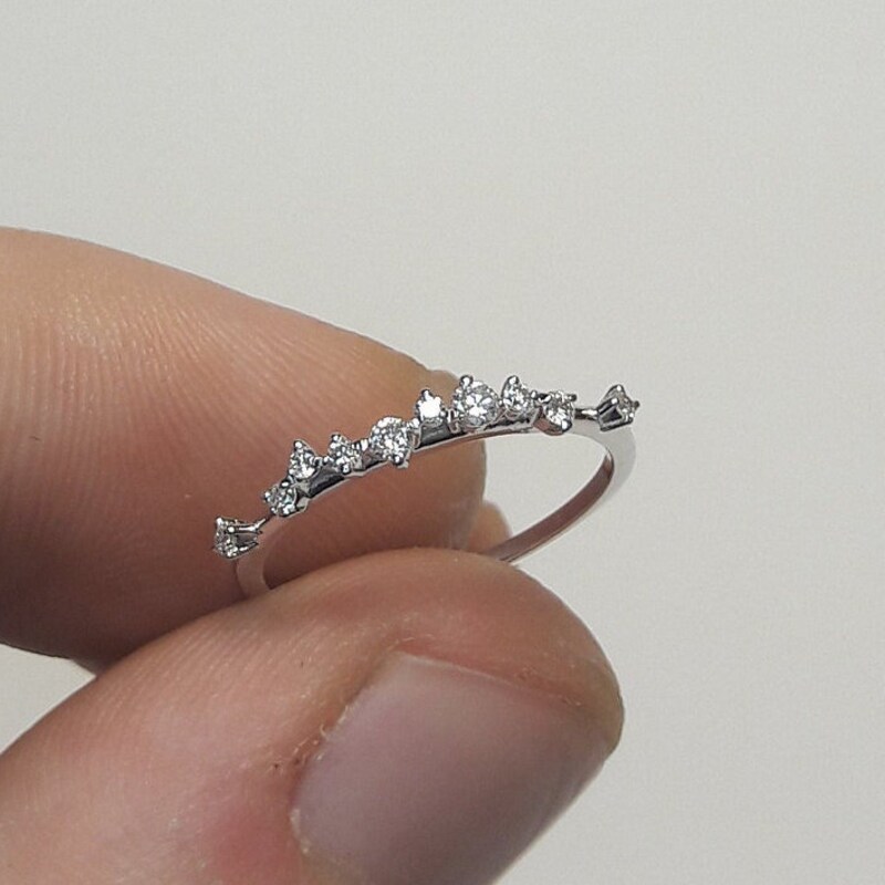 Multi Diamond Ring - Etsy