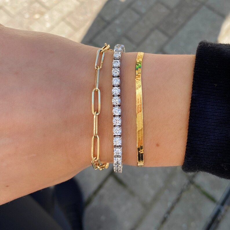 herringbone bracelet with names for her best jewelry 2023