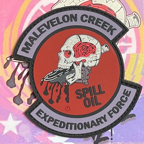 Helldivers 2 Malevelon Creek Spill Oil Limited Edition PVC